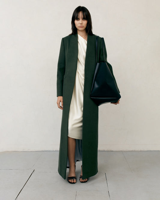 LOLITA WOOLEN GREEN COAT