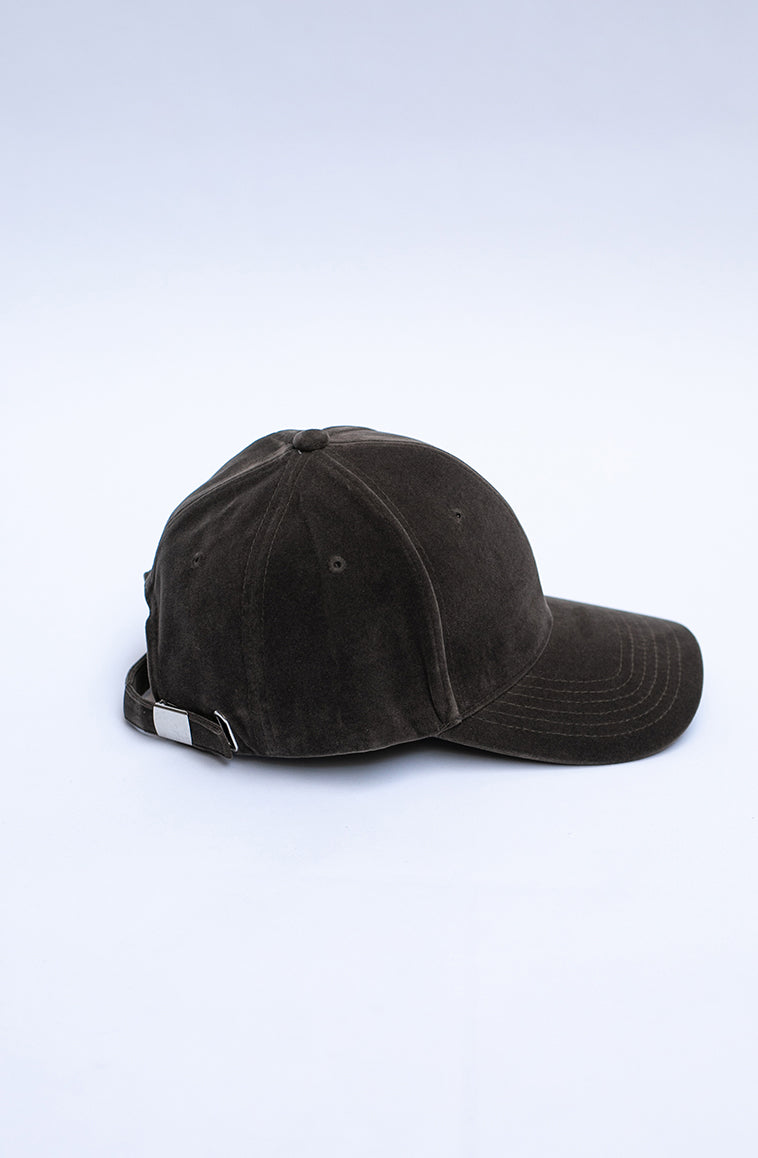 Velvet baseball cap