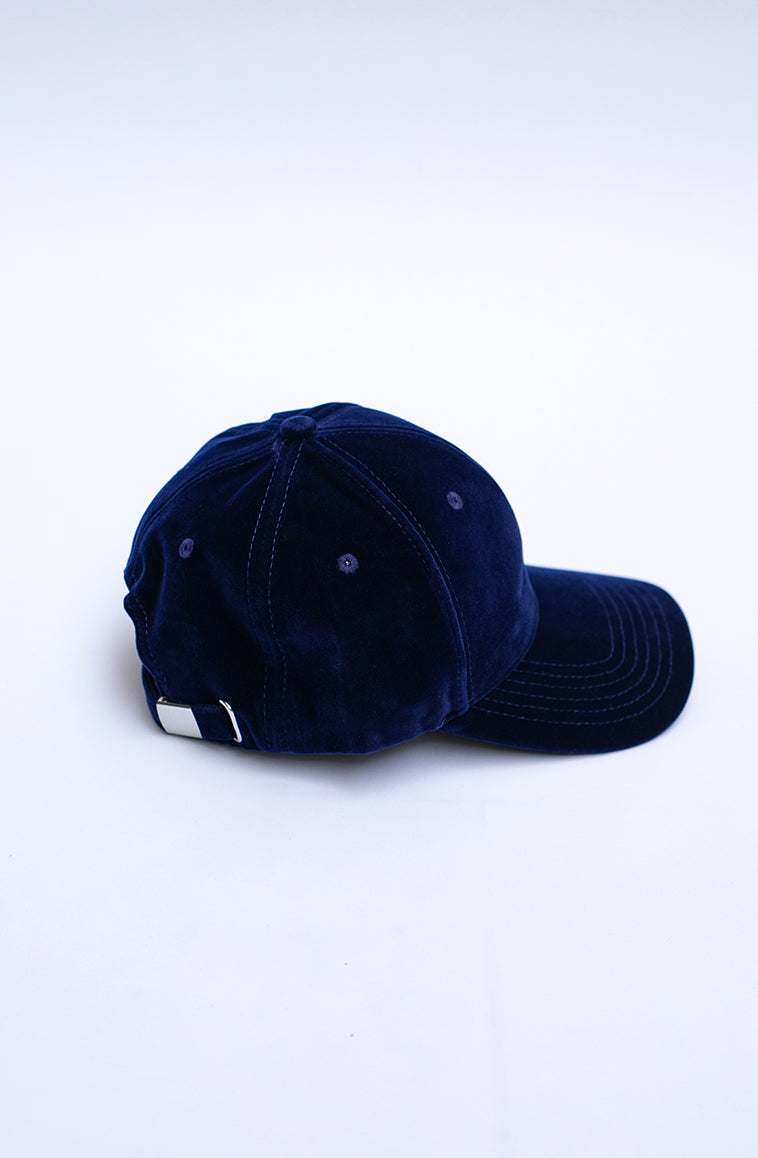 Velvet baseball cap